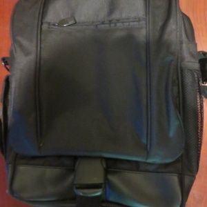 Leeds black backpack, nwot
